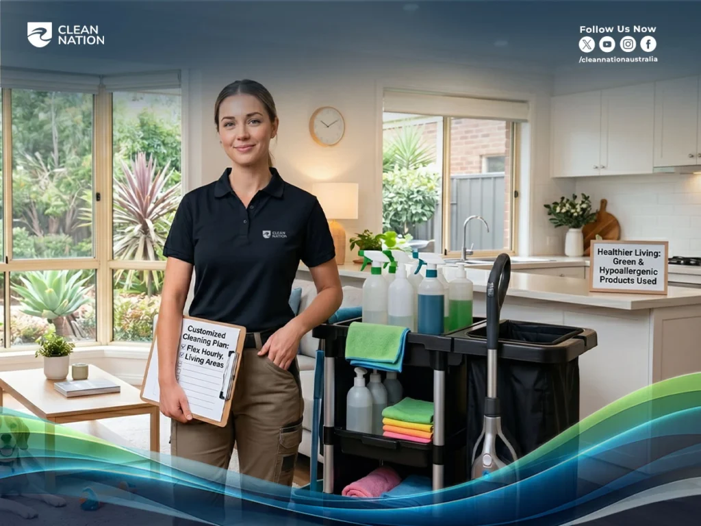 What does custom house cleaning mean