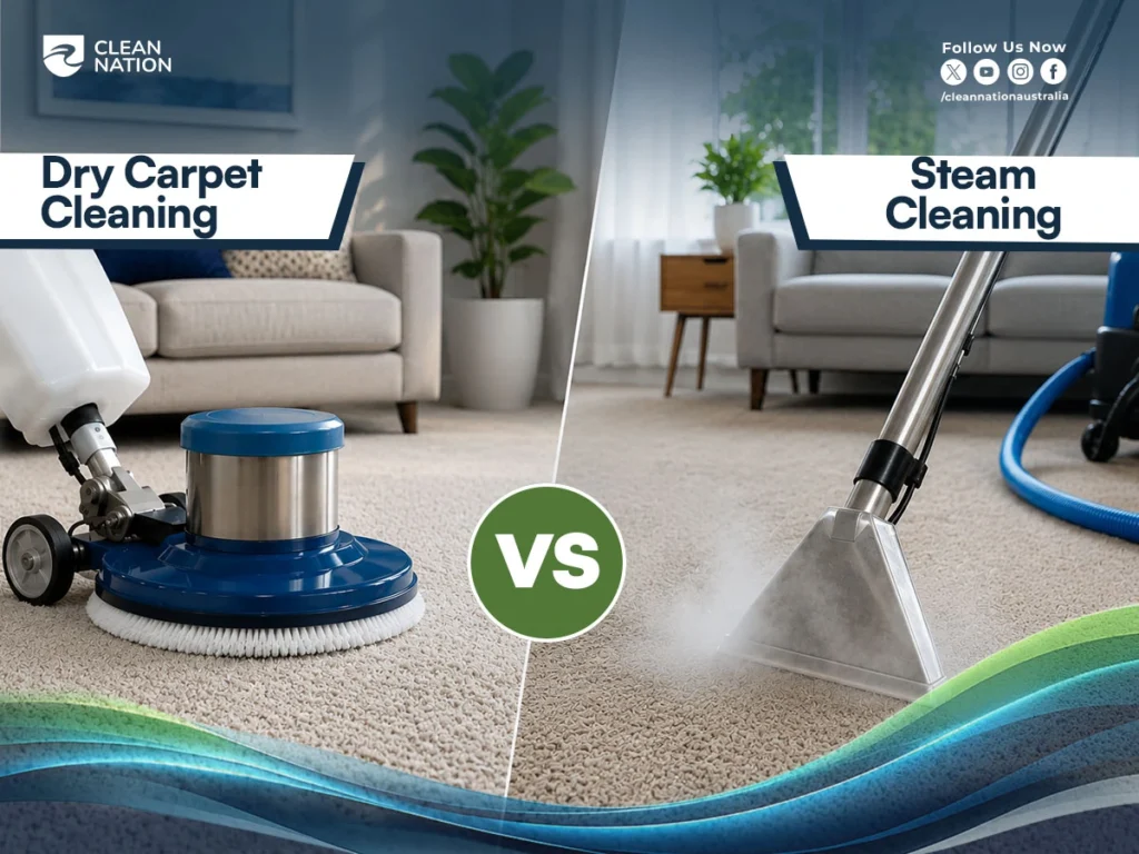 Dry Carpet Cleaning vs Steam Cleaning