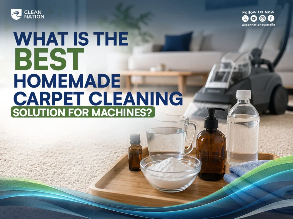 What is the Best Homemade Carpet Cleaning Solution For Machines?