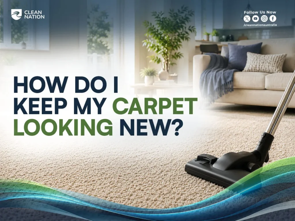 How Do I Keep My Carpet Looking New?
