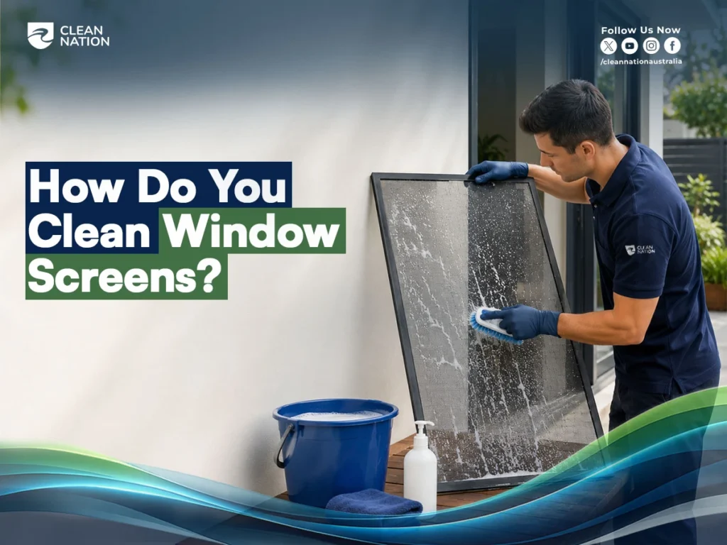 How Do You Clean Window Screens?