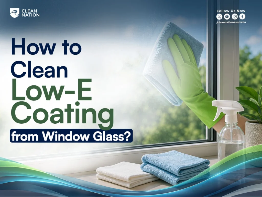 How to Clean Low-E Coating from Window Glass?