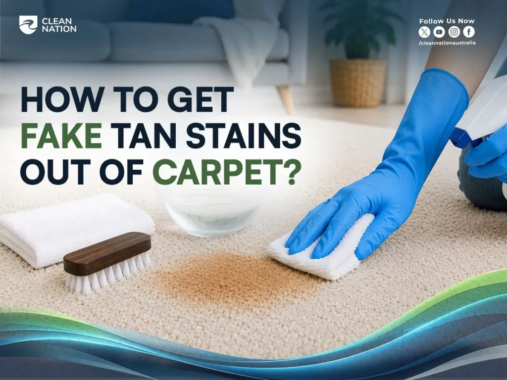 How to Get Fake Tan Stains Out of Carpet?