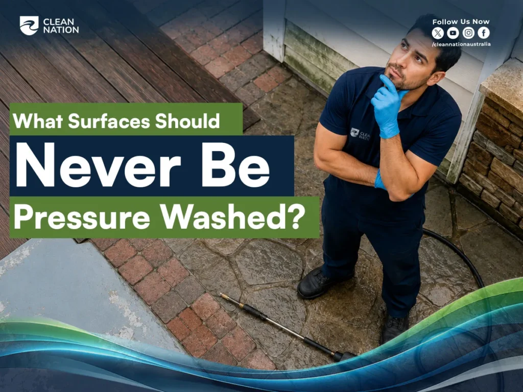 What Surfaces Should Never Be Pressure Washed?